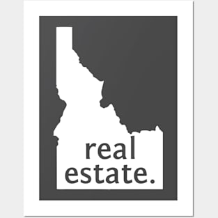 Idaho State Real Estate T-Shirt Posters and Art